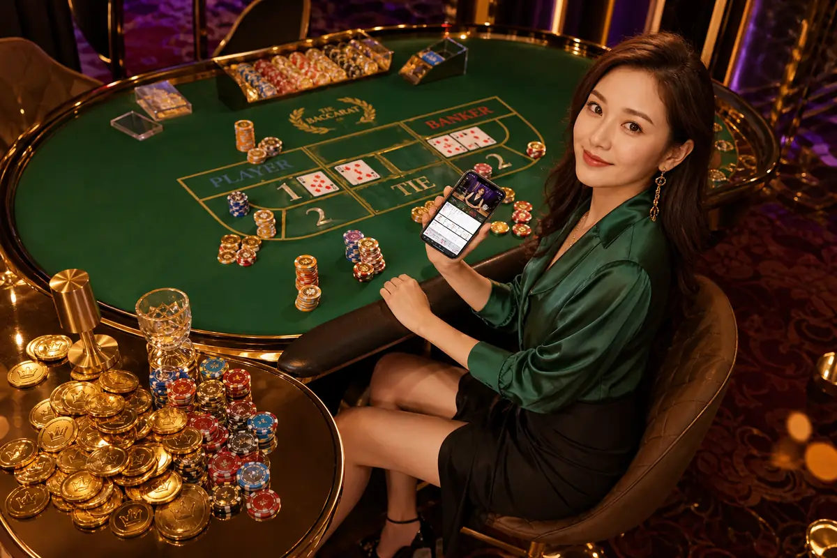 ace96 baccarat online meja live dealer